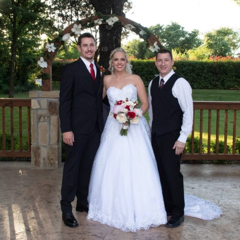 dj-brian-with bride-and-groom